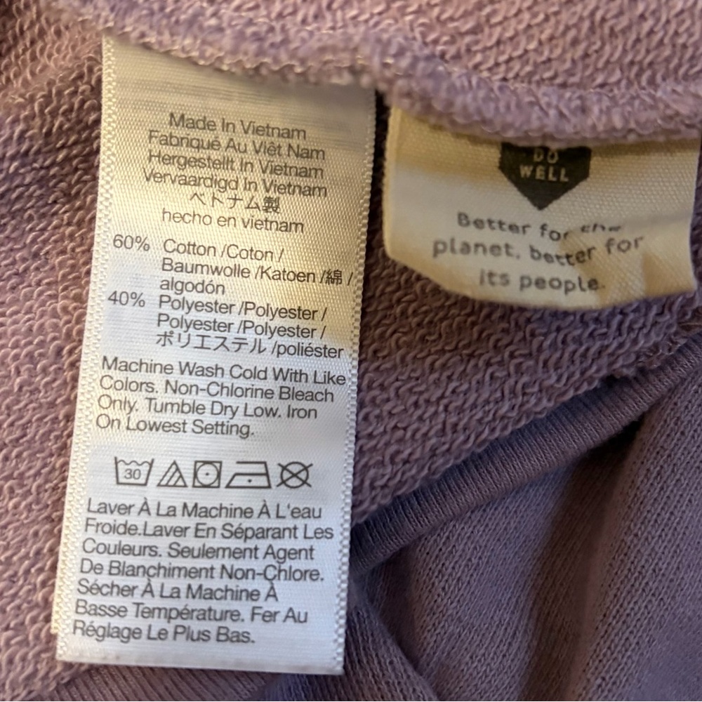 Madewell Lavender Pullover Hoodie - Picture 5 of 6